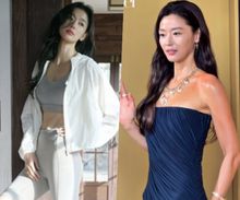 미모가 쉴틈없네..'46세' 전지현, 청순벗고 구릿빛 입었다..'복근+태닝' 화제 [핫피플]