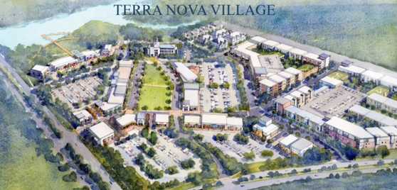 대규모 주택 단지 ‘테라 노바’(Terra Nova) 조감도