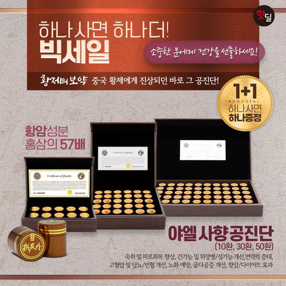 야엘 사향 공진단