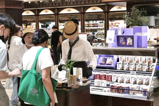 신세계 강남점 '글로벌 미식 체험 프로그램' 팝업 행사. [사진 스티븐푸드테크]