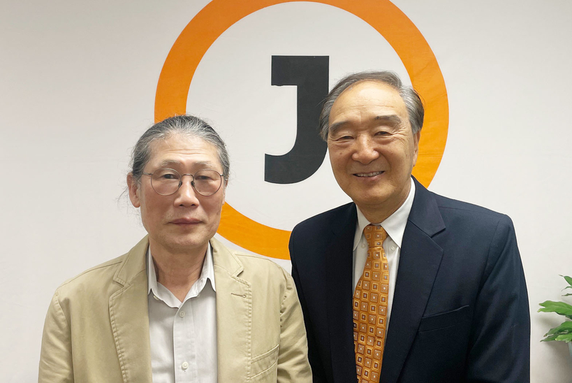 미주한인장로선교회 임문상(오른쪽) 회장과 송치홍 부회장