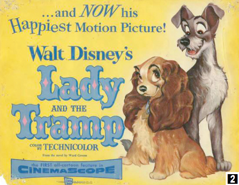 ‘레이디 앤 더 트램프’ 포스터. [Walt Disney Pictures]