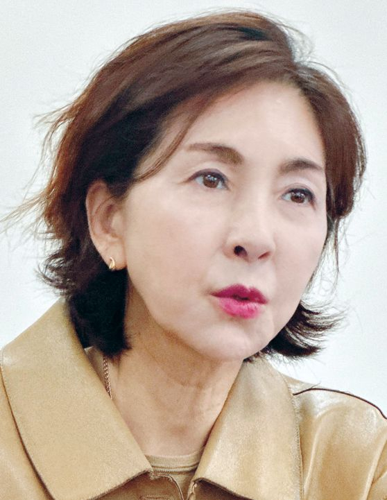 곽희옥 유니크미 대표가 사업 계획에 대해 설명하고 있다. 김상진 기자