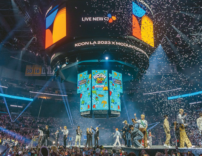 음악 공연을 넘어 글로벌 문화 축제로 성장한 KCON. [CJ ENM 제공]