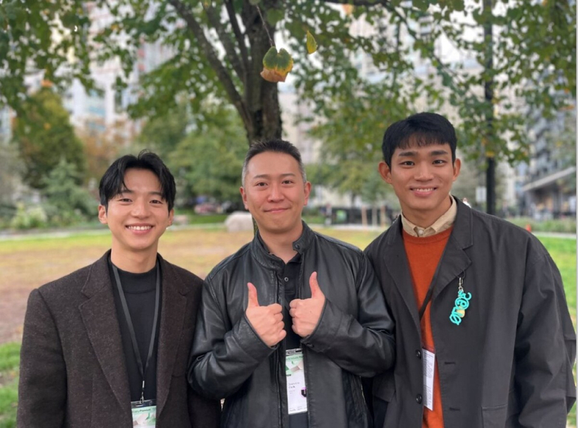 사진=왼쪽부터 김현목 배우, 박준호 감독, 조유현 배우.