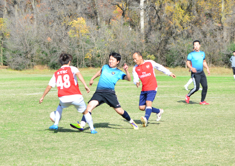 할렐루야 선교회장배 친선 축구대회.