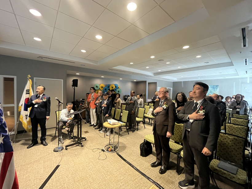 (사) 이승만 건국대통령 기념사업회 문무일 사무총장과 한반도 연구소 김현철 소장 초청 시국 강연회가 지난 12일 달라스에서 개최됐다.