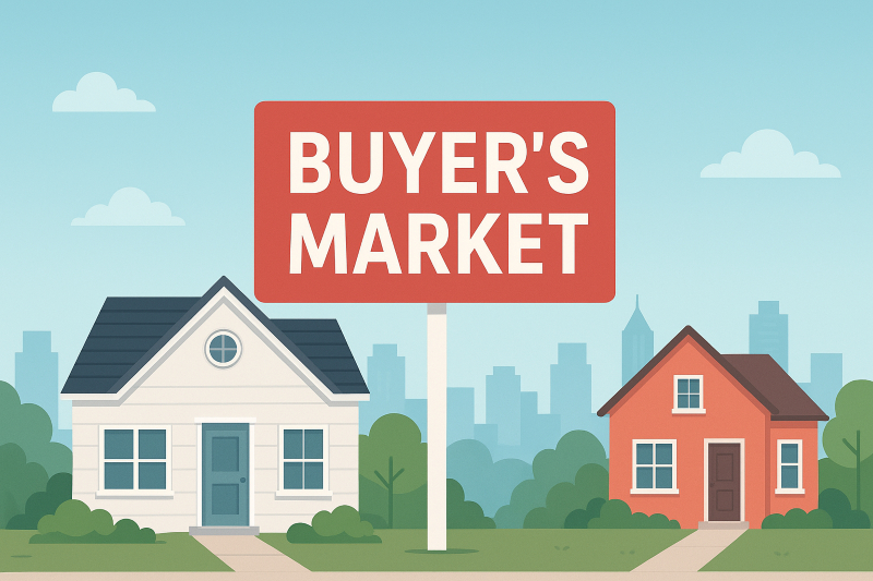 메트로 애틀랜타 지역의 집값이 지난 10월 2.4% 하락, 뚜렷하게 ‘바이어스 마켓’(Buyer’s Market)으로 이동하고 있는 것으로 나타났다. [AI 생성 이미지]