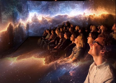 360도 극장형 전시실