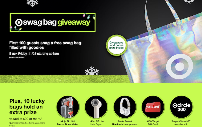 2025년 타겟 블랙프라이데이 행사.