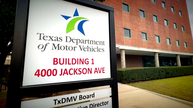 텍사스주 차량관리국.