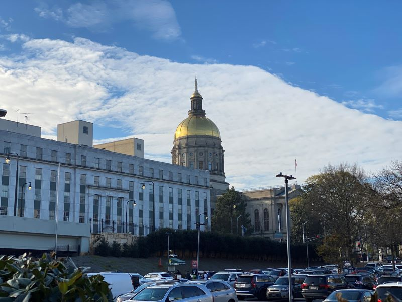 조지아 주청사. 윤지아 기자.