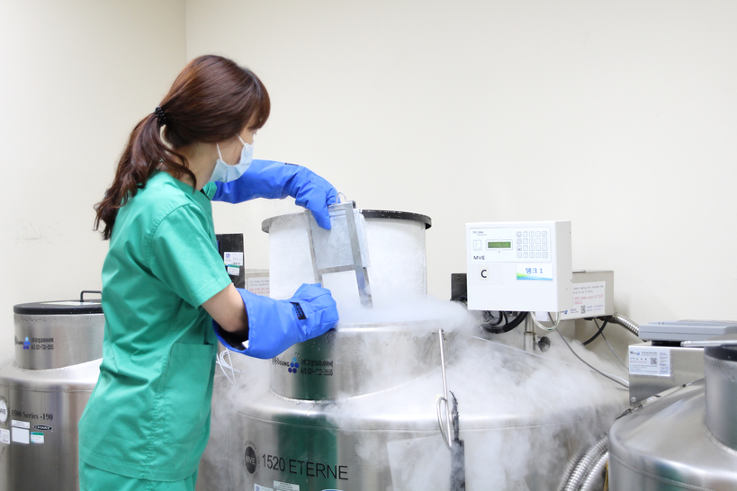 서울성모병원 혈액병원 카티세포 제조. [메디컬아시아운영위원회]