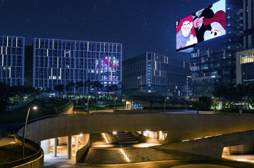 롯데캐슬 르웨스트 야경