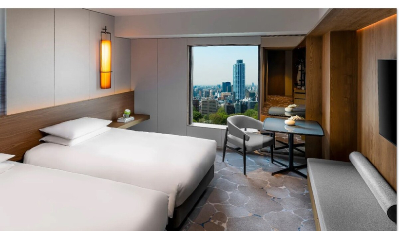  하야트 리젠시 도쿄 디럭스 파크뷰 트윈 룸