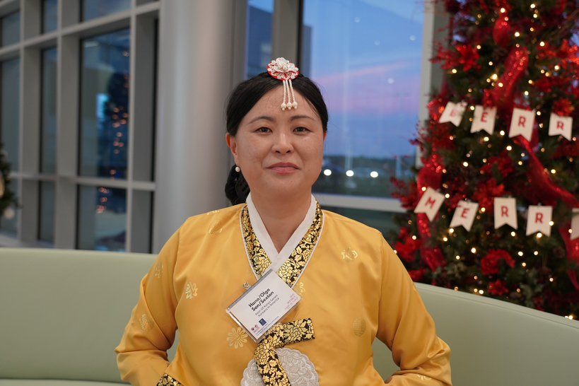 '고려사람' 단체를 설립한 손하나씨. 장채원 기자      