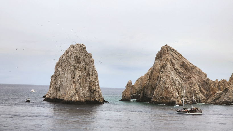 리비에라 해안을 대표하는 기암괴석.