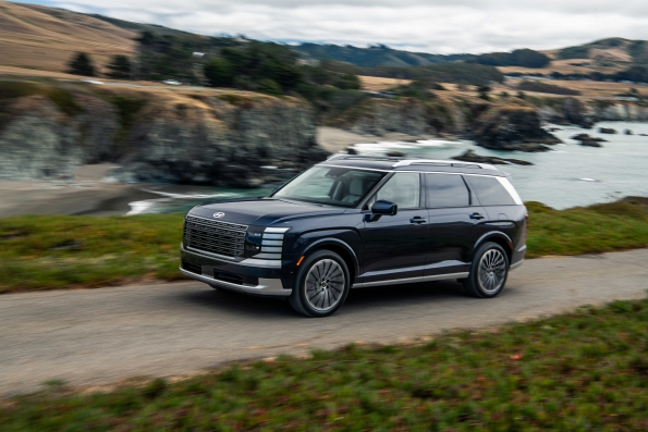 Hyundai 2026 Palisade SUV is photographed in Bodega Bay, Calif. on April 5, 2025.