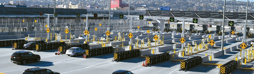 샌디에이고 국경의 불법 입국이 감소했으며 마약 압수량은 증가하고 있는 것으로 나타났다. 사진은 샌디에이고의 샌이시드로 국경 모습. [SD 중앙 포토뱅크]