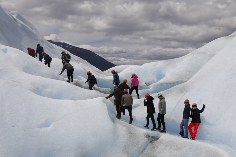 페리토 모레노 빙하 트레킹 풍경