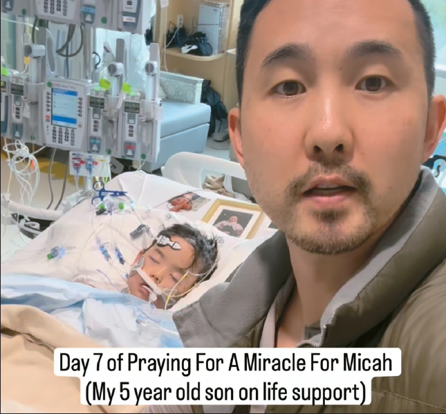 “아들을 위해 기도해 주세요”