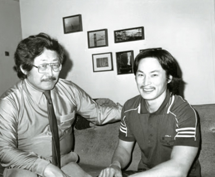 무죄판결을 받고 출소한 이철씨와 함께 한 모습.