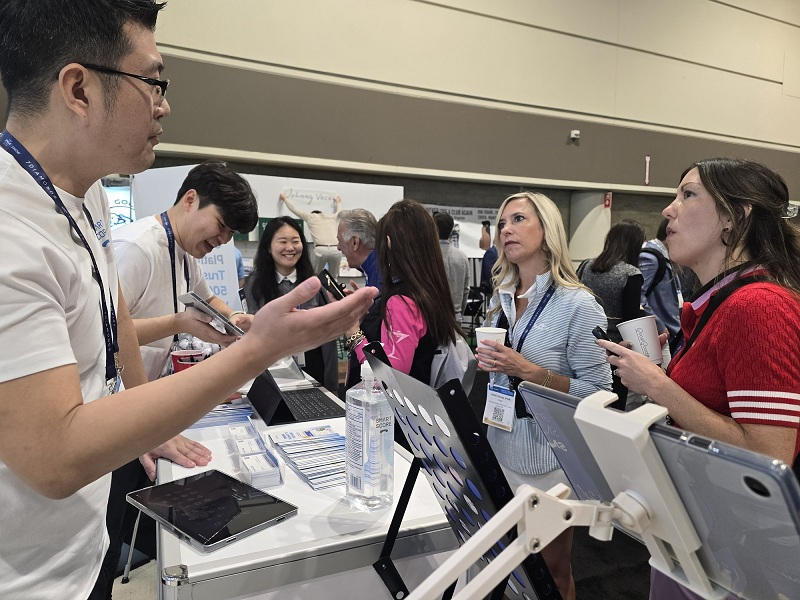 스마트스코어의 통합 골프 IT 솔루션에 집중하고 있는 글로벌 바이어들 (사진제공: 스마트스코어)