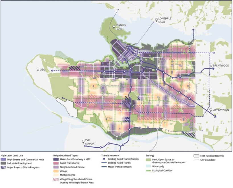 출처=Vancouver ODP.(City of Vancouver)