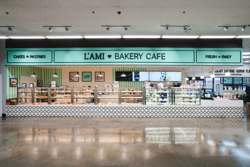 ‘L’AMI Bakery & Cafe’는 K-베이커리의 감성을 현대적으로 재해석하며 미국 프리미엄 시장에 안착하고 있다. [사진 BK Franchise]