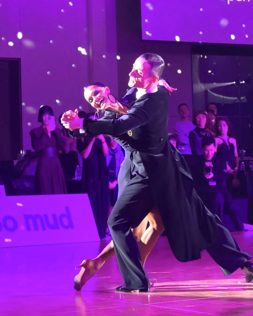 스포츠 댄스 공연. [사진 한국프로댄스평의회]