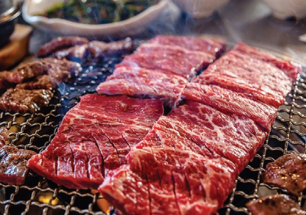 동부관광이 여행 중 제공하는 최고 수준의 요리.