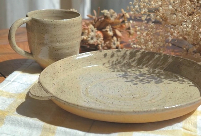 문 케이 도예공방에서 한 회원이 구워 낸 작품 [문 케이 공방 제공]