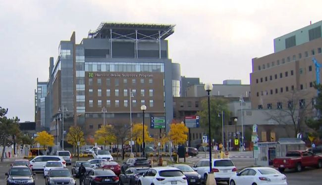 [토론토 써니브룩 병원. Youtube @CityNews 캡처]