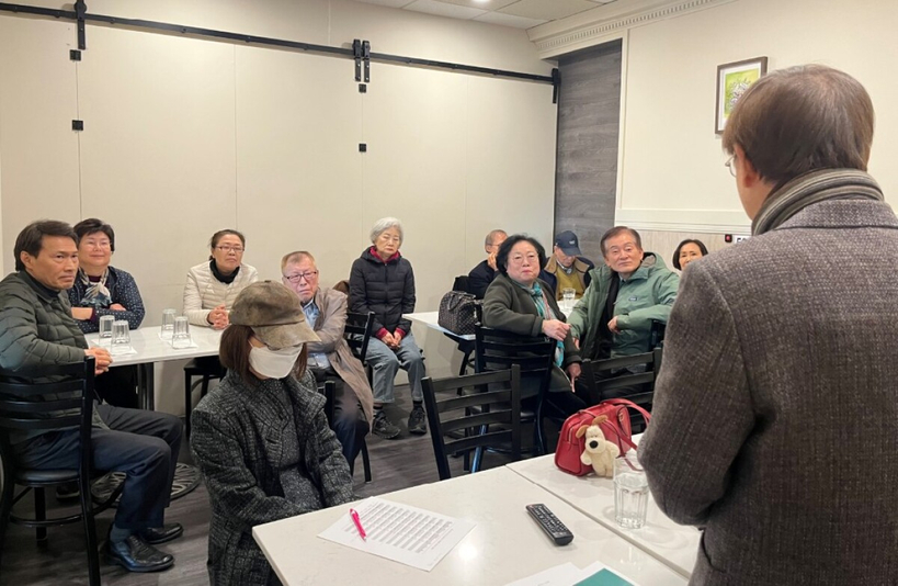 이원배 늘푸른 장년회 회장