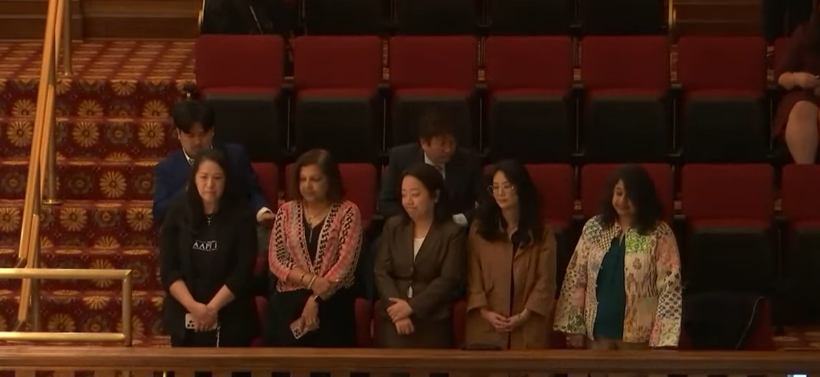 16일 채택된 조지아주 하원 결의안에 이름을 올린 5명의 아시아계 여성 리더들.