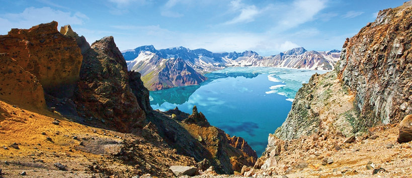 민족의 명산 백두산.  [사진 동부관광]