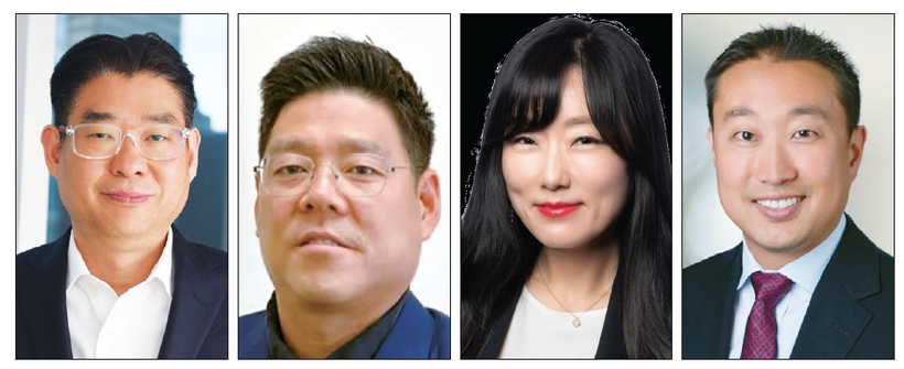 (왼쪽부터) 스펜서 홍, 이안 강, 니콜 김, 오스틴 리. [SNS.웹 사이트 캡처]