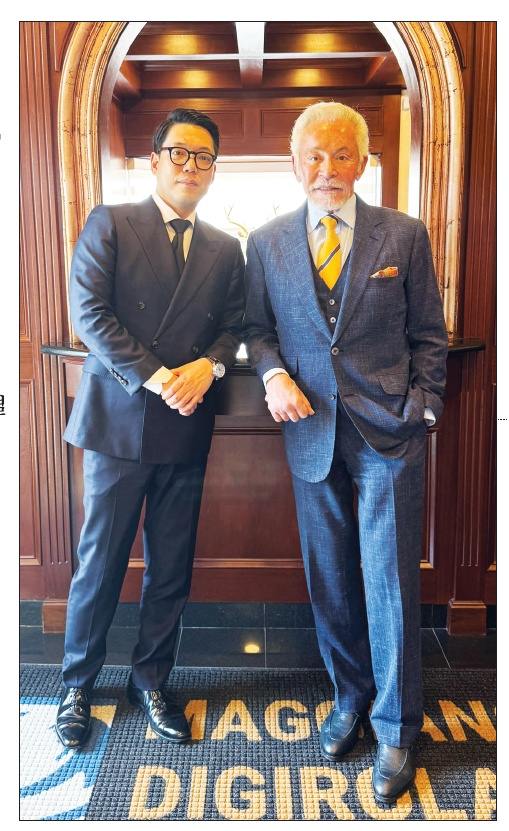 마지아노 디지롤라모 리지 로펌(Maggiano, DiGirolamo & Lizzi, P.C.)의 마이클 마지아노 대표 변호사(오른쪽)와 육주선 변호사.