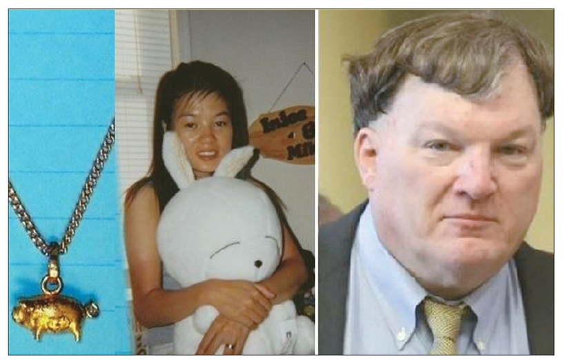 2003년 뉴욕 퀸스 카운티에서 실종된 한인 여성 이씨(왼쪽), 미국 '길고 비치 연쇄살인 사건'의 범인 렉스 휴어먼. [SBS 그것이 알고 싶다 캡처, 로이터]