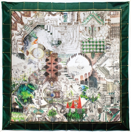 천지은 작가 작품 ‘The Anti-Fractal Map I’  [사진 아트판 갤러리]
