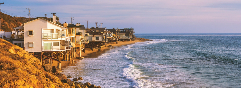 LA 고급주택 시장에서 외국 구매자의 비중이 18.2%로 높아졌다. 말리부의 고급 주택들. 