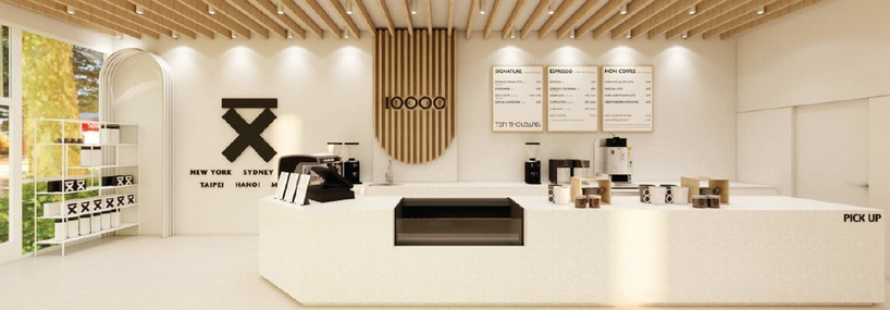 캘리포니아주 몬터레이파크에 오픈하는 Ten Thousand Coffee. [사진 BK Franchise]