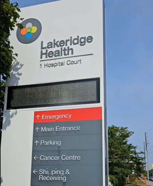 [직원들이 환자 기록을 무단 열람한 오샤와의 '레이커리지 헬스(Lakeridge Health)' Youtube @oshawaandbeyond캡처]