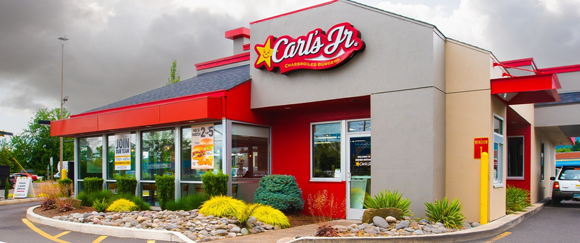 캘리포니아에 위치한 칼스주니어(Carl's Jr.) 매장 전경. 남가주를 중심으로 59개 칼스주니어 매장을 운영하는 프랜차이즈 업체가 파산보호를 신청한 가운데, 매장 10곳 폐점과 49개 매장 매각을 추진하고 있는 것으로 알려졌다. [칼스주니어]