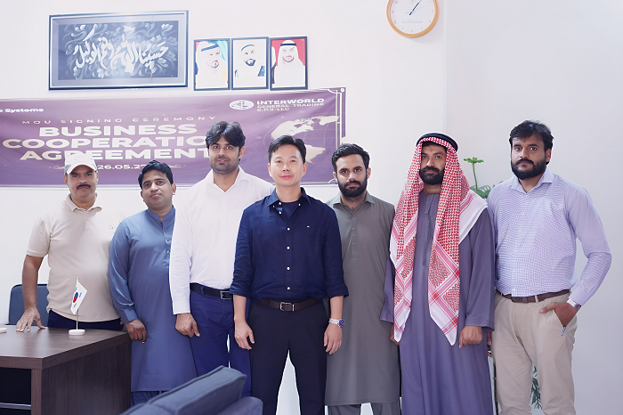 [Representatives of Cleanup Systems, Interworld and Septacore, together with local officials and business partners, pose for a commemorative photograph following the memorandum of understanding and long-term supply agreement signing ceremony at Interworld’s headquarters in Dubai on May 27, 2026.]