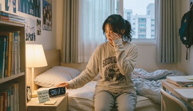 개학이 열흘 앞으로 다가왔다. 이제 생활 리듬을 바꾸고 등교 모드로 바꿀 때이다. [제미나이 생성]