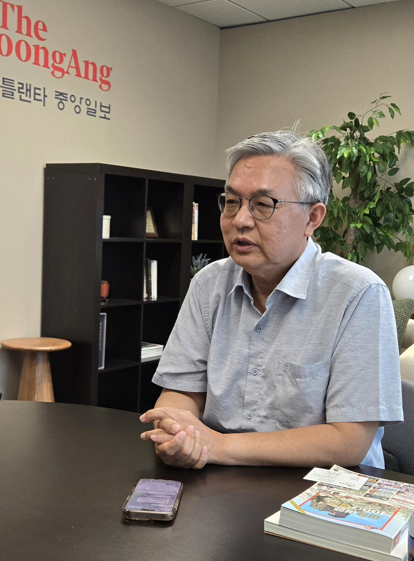 지난 3일 본사를 찾아 인터뷰를 가진 박세업 의사. 소외된 아프리카 빈곤 국가에 대한 관심을 당부했다. 장채원 기자