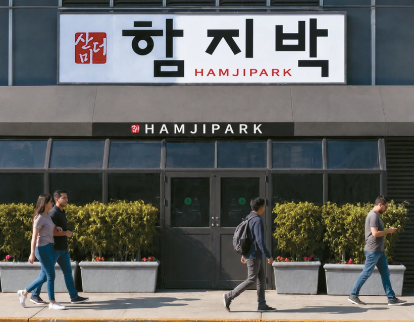 점심 영업 개시와 함께 맛과 서비스를 업그레이드한 '산더미 함지박' 매장 전경.
