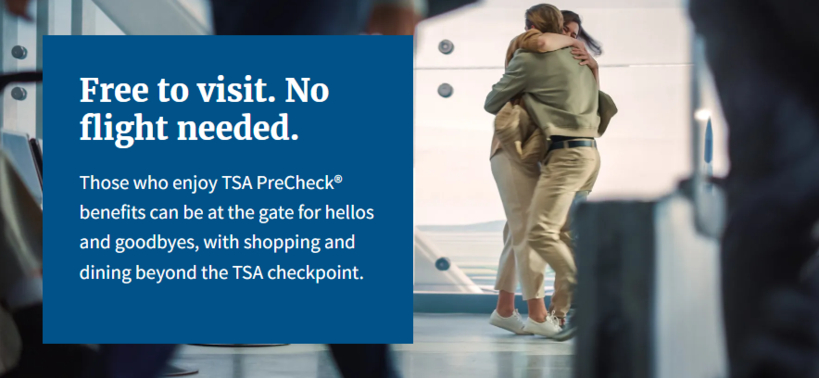 TSA 공식 웹사이트 캡쳐