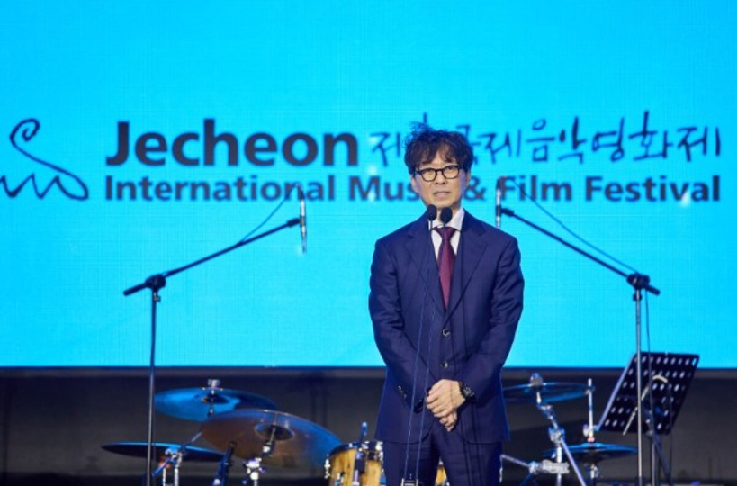 ▲제천국제음악영화제 집행위원장을 맡고 있는 장항준 감독